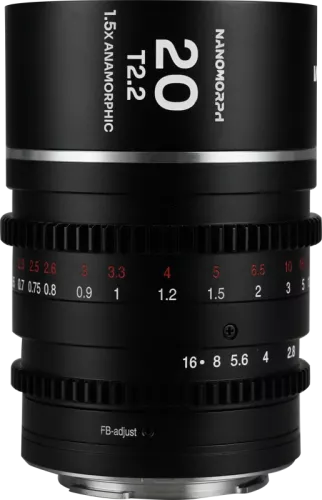 Laowa Nanomorph 20mm T2.2 1.5X MFT (Silver) - MFT
