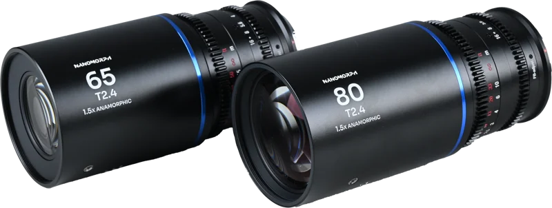 Laowa Nanomorph S35 Prime 2-Lens Bundle  (65mm,80mm) (Blue) - Sony E