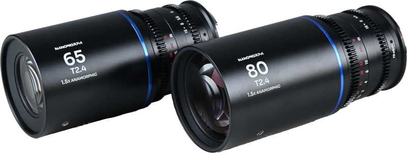 Laowa Nanomorph S35 Prime2-Lens Bundle  (65mm,80mm) (Blue) - Nikon Z