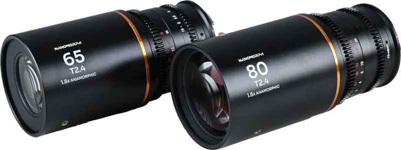 Laowa Nanomorph S35 Prime 2-Lens Bundle  (65mm,80mm) (Amber) - Sony E