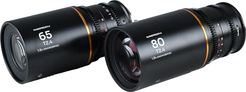 Laowa Nanomorph S35 Prime2-Lens Bundle  (65mm,80mm) (Amber) - Nikon Z