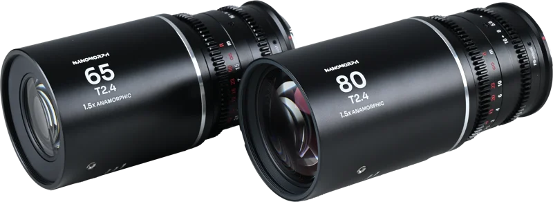 Laowa Nanomorph S35 Prime 2-Lens Bundle  (65mm,80mm) (Silver) - Fuji X