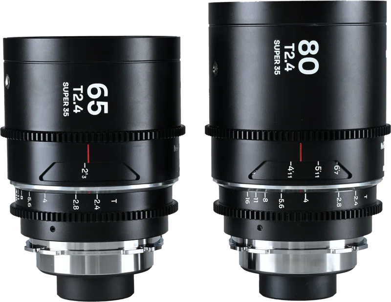Laowa Nanomorph S35 Prime 2-Lens Bundle  (65mm,80mm) (Silver) - Arri PL/Canon EF