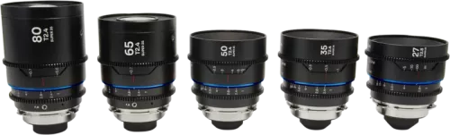 Laowa Nanomorph S35 Prime 5-Lens Bundle  (27+35+50+65+80mm) Blue - Arri PL/Canon EF