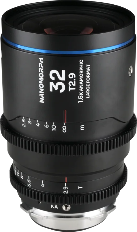 Laowa Nanomorph LF 32mm T2.9 1.5X (Blue) - Arri PL/Canon EF