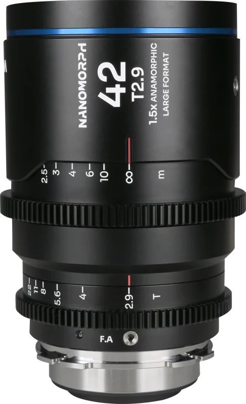 Laowa Nanomorph LF 42mm T2.9 1.5X (Blue) - Arri PL/Canon EF