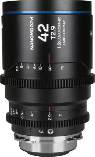 Laowa Nanomorph LF 42mm T2.9 1.5X (Blue) - Arri PL/Canon EF