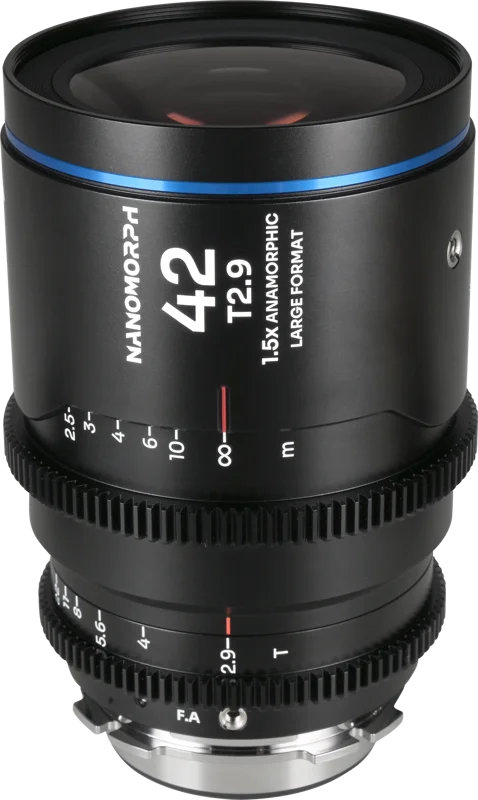 Laowa Nanomorph LF 42mm T2.9 1.5X (Blue) - Arri PL/Canon EF