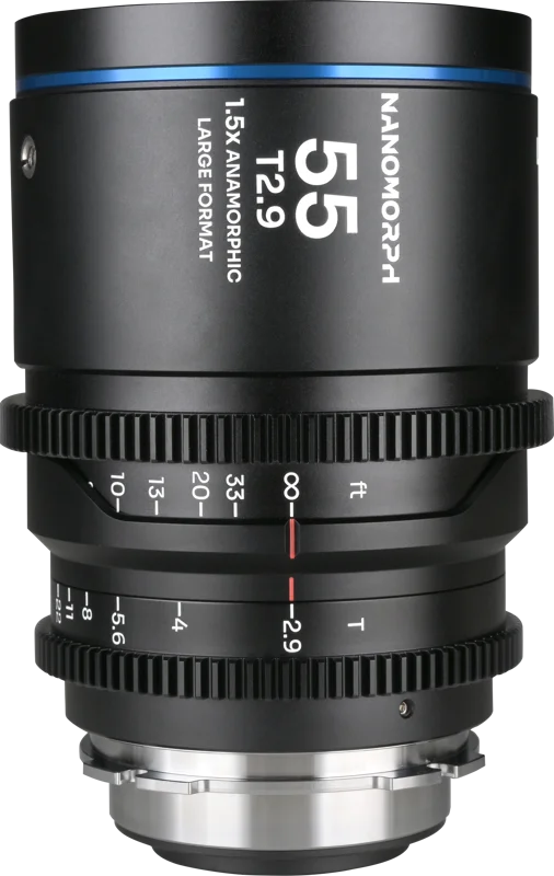 Laowa Nanomorph LF 55mm T2.9 1.5X (Blue) - Arri PL/Canon EF