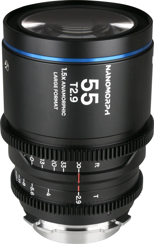 Laowa Nanomorph LF 55mm T2.9 1.5X (Blue) - Arri PL/Canon EF