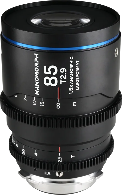 Laowa Nanomorph LF 85mm T2.9 1.5X (Blue) - Arri PL/Canon EF