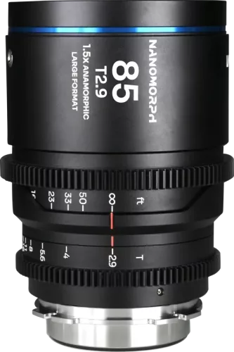 Laowa Nanomorph LF 85mm T2.9 1.5X (Blue) - Arri PL/Canon EF