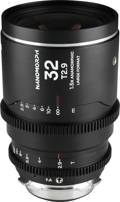 Laowa Nanomorph LF 32mm T2.9 1.5X (Silver) - Arri PL/Canon EF