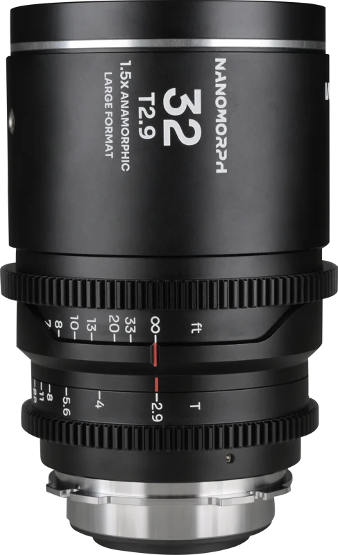 Laowa Nanomorph LF 32mm T2.9 1.5X (Silver) - Arri PL/Canon EF
