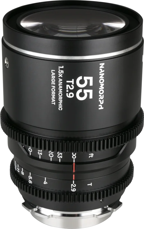 Laowa Nanomorph LF 55mm T2.9 1.5X (Silver) - Arri PL/Canon EF