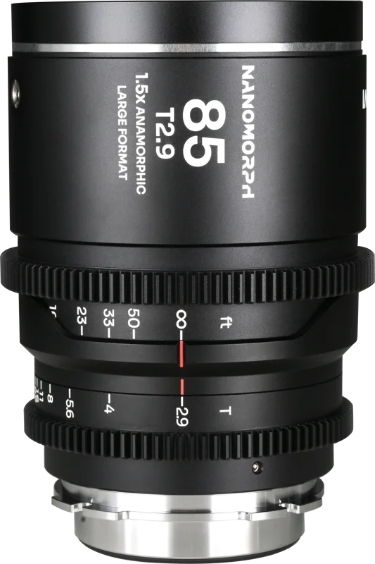 Laowa Nanomorph LF 85mm T2.9 1.5X (Silver) - Arri PL/Canon EF