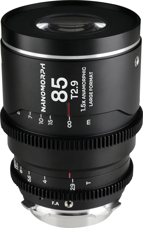 Laowa Nanomorph LF 85mm T2.9 1.5X (Silver) - Arri PL/Canon EF