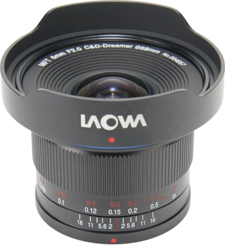 Laowa 6mm f/2 Zero-D MFT Lens