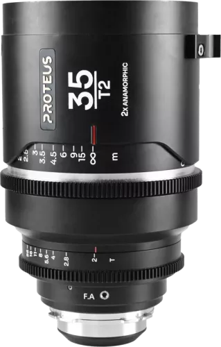 Laowa Proteus 2X Anamorphic 35mm T2 - Silver - Arri PL/Canon EF