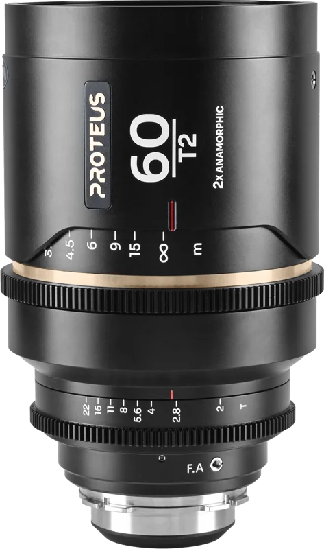 Laowa Proteus 2X Anamorphic 60mm T2 - Amber - Arri PL/Canon EF