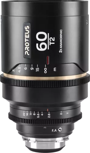 Laowa Proteus 2X Anamorphic 60mm T2 - Amber - Arri PL/Canon EF