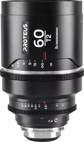 Laowa Proteus 2X Anamorphic 60mm T2 - Silver - Arri PL/Canon EF