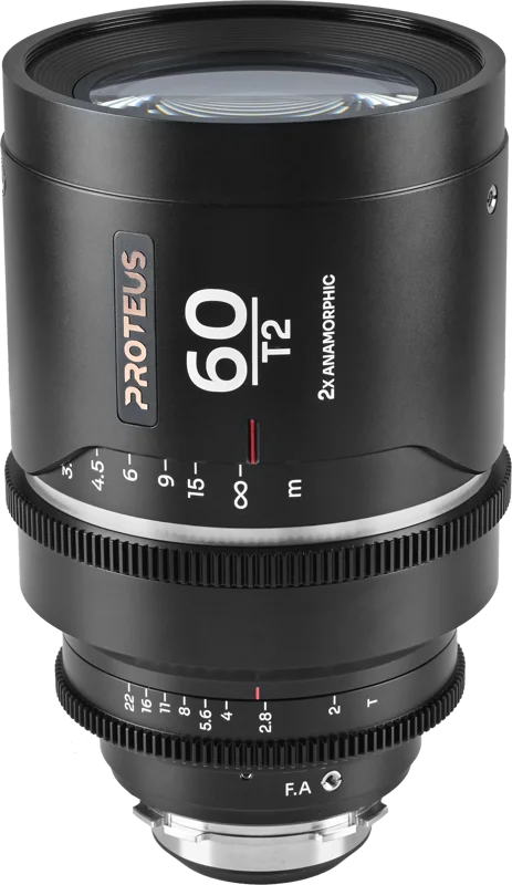 Laowa Proteus 2X Anamorphic 60mm T2 - Silver - Arri PL/Canon EF