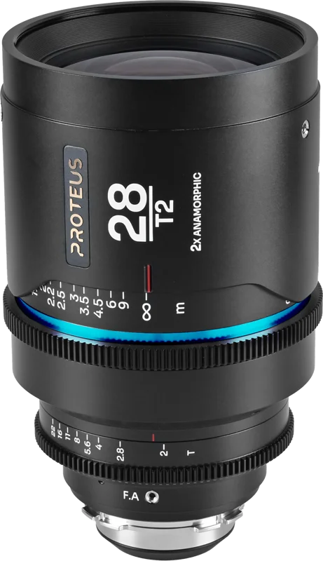 Laowa Proteus 2X Anamorphic 28mm T2 - Blue - Arri PL/Canon EF