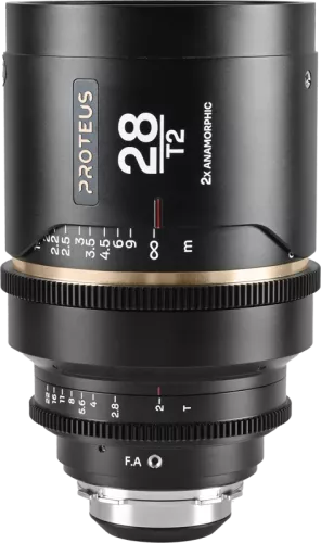 Laowa Proteus 2X Anamorphic 28mm T2 - Amber - Arri PL/Canon EF