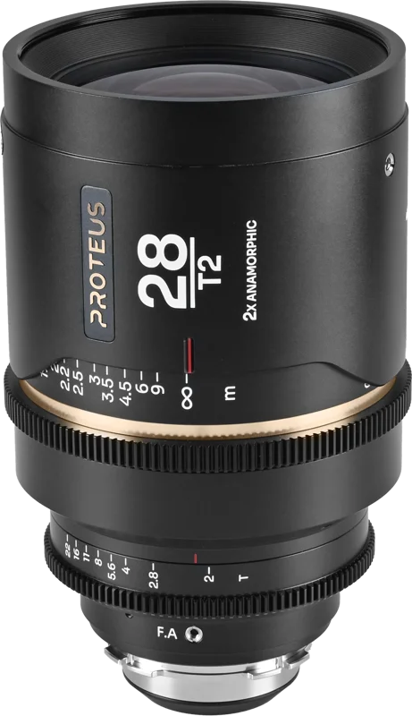 Laowa Proteus 2X Anamorphic 28mm T2 - Amber - Arri PL/Canon EF