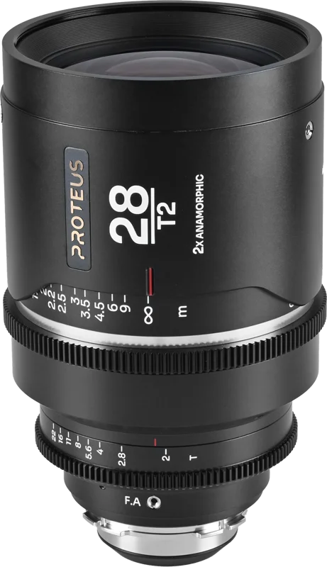 Laowa Proteus 2X Anamorphic 28mm T2 - Silver - Arri PL/Canon EF