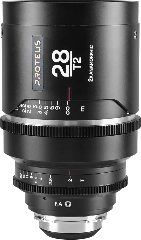 Laowa Proteus 2X Anamorphic 28mm T2 - Silver - Arri PL/Canon EF