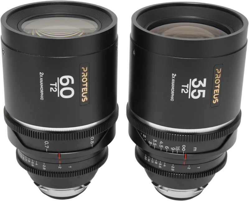 Laowa Proteus 2X Anamorphic 2-Lens Bundle Set A (35mm, 60mm) - Silver - Arri PL/Canon EF