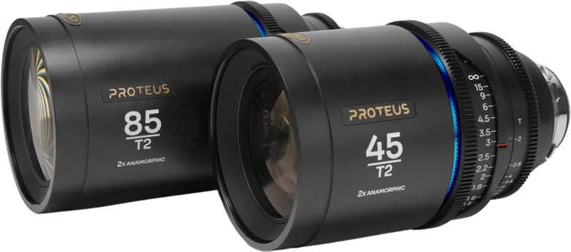 Laowa Proteus 2X Anamorphic 2-Lens Bundle Set B (45mm, 85mm) - Blue - Arri PL/Canon EF