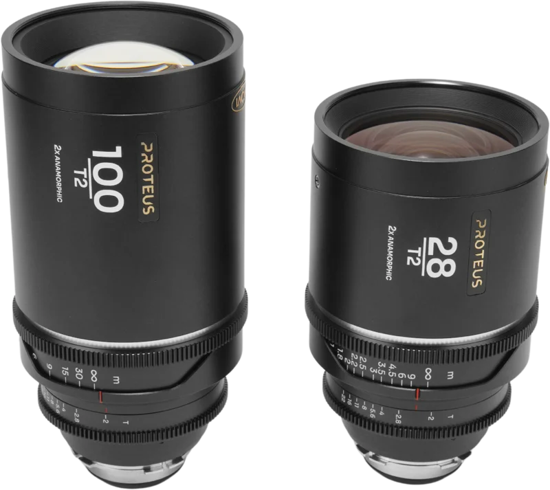 Laowa Proteus 2X Anamorphic 2-Lens Bundle Set C (28mm, 100mm) - Silver - Arri PL/Canon EF