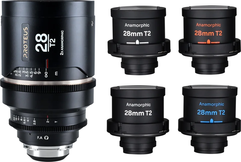 Laowa Proteus Flex 2X Anamorphic 28mm T2-Arri PL/Canon EF