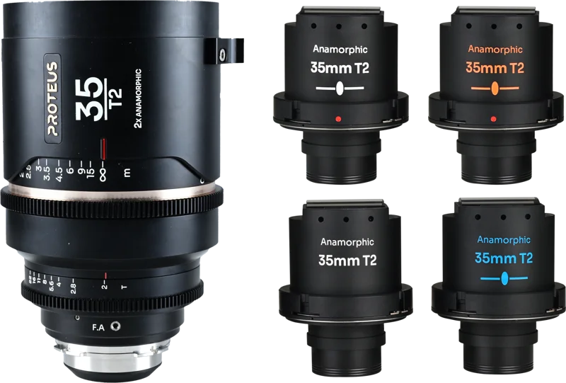 Laowa Proteus Flex 2X Anamorphic 35mm T2-Arri PL/Canon EF