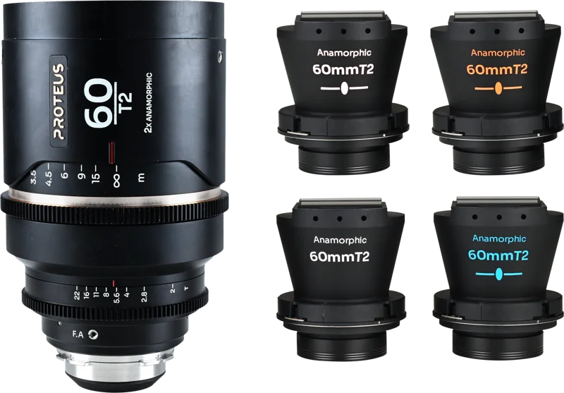 Laowa Proteus Flex 2X Anamorphic 60mm T2-Arri PL/Canon EF