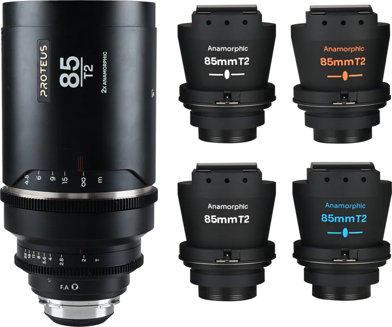 Laowa Proteus Flex 2X Anamorphic 85mm T2-Arri PL/Canon EF