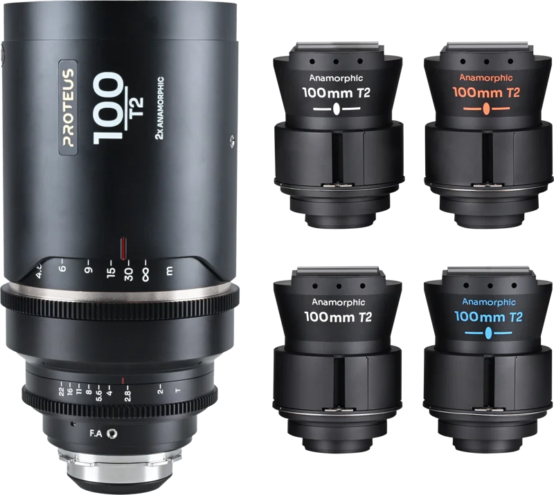 Laowa Proteus Flex 2X Anamorphic 100mm T2- Arri PL/Canon EF