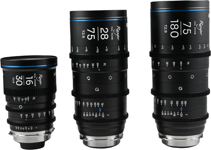 Laowa Ranger FF (16-30mm,28-75mm, 75-180mm) Cine Lens 3-Lens Bundle - Arri PL/Canon EF
