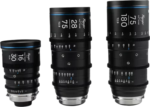 Laowa Ranger FF (16-30mm,28-75mm, 75-180mm) Cine Lens 3-Lens Bundle - Arri PL/Canon EF