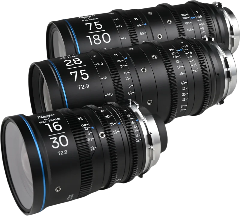 Laowa Ranger FF (16-30mm,28-75mm, 75-180mm) Cine Lens 3-Lens Bundle - Arri PL/Canon EF