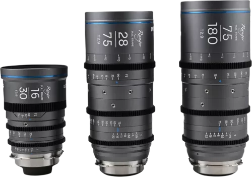 Laowa Ranger FF Lite (16-30mm,28-75mm, 75-180mm) Cine Lens 3-Lens Bundle - Arri PL/Canon EF