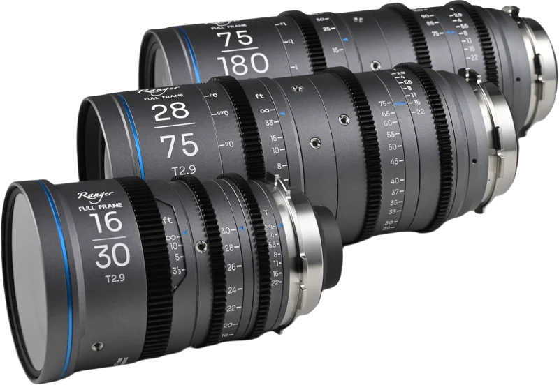 Laowa Ranger FF Lite (16-30mm,28-75mm, 75-180mm) Cine Lens 3-Lens Bundle - Arri PL/Canon EF