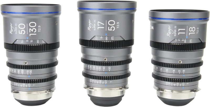 Laowa Ranger S35 Lite (11-18mm, 17-50mm, 50-130mm)  Cine Lens - 3 Lens Bundle - Arri PL