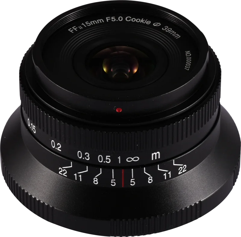 Laowa 15mm f/5 Cookie FF (Auto Aperture - Black) - Sony FE