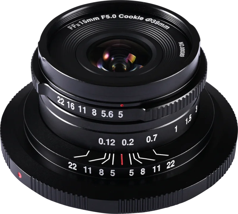 Laowa 15mm f/5 Cookie FF (Black) - Canon RF