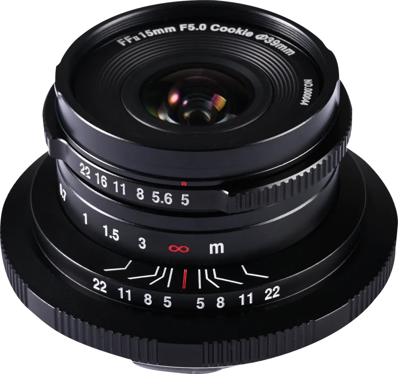 Laowa 15mm f/5 Cookie FF (Black) - L Mount