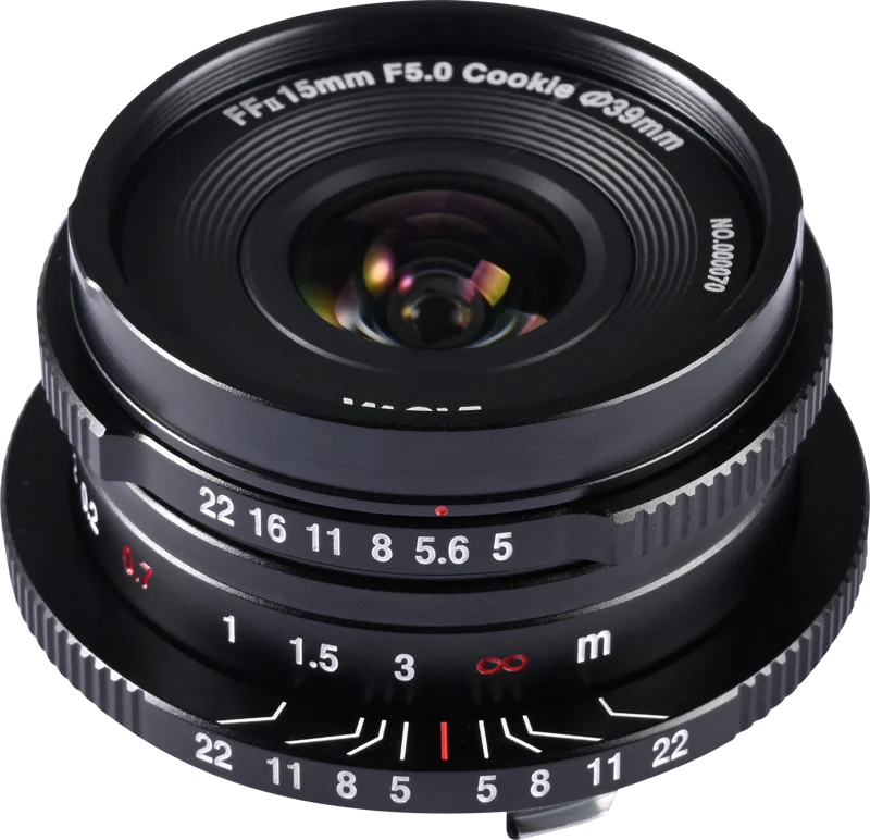 Laowa 15mm f/5 Cookie FF (Black) - Leica M